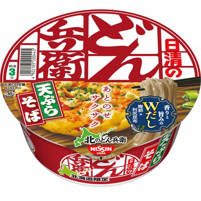 日清食品 北のどん兵衛 天ぷらそば (北海道) 100g