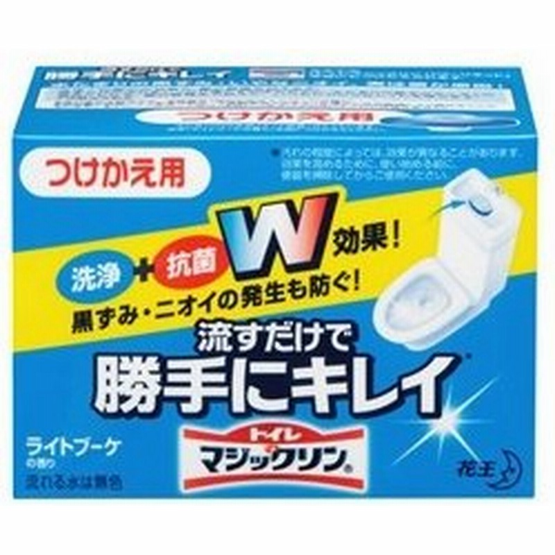 Zr T トイレマジックリン 流すだけで勝手にキレイ ライトブーケ つけかえ用 80g 通販 Lineポイント最大0 5 Get Lineショッピング