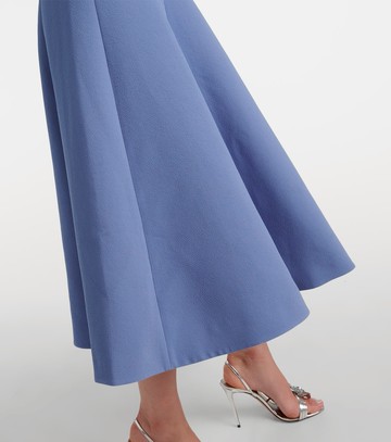 Emilia Wickstead Belgium pleated midi dress