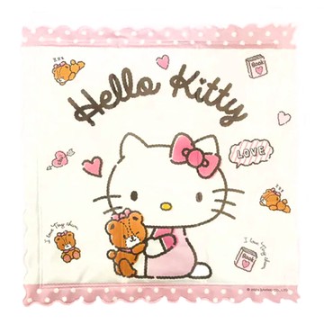 Sanrio 三麗鷗 HELLO KITTY涼爽坐墊  熊熊抱抱  36 x 36 x 0.6cm