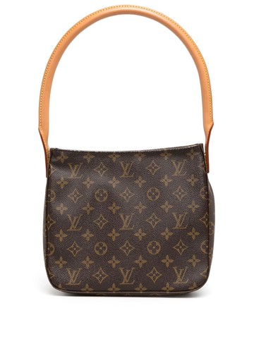 Louis Vuitton - 2002 pre-owned Looping MM shoulder bag - women - PVC/Leather - One Size - Brown