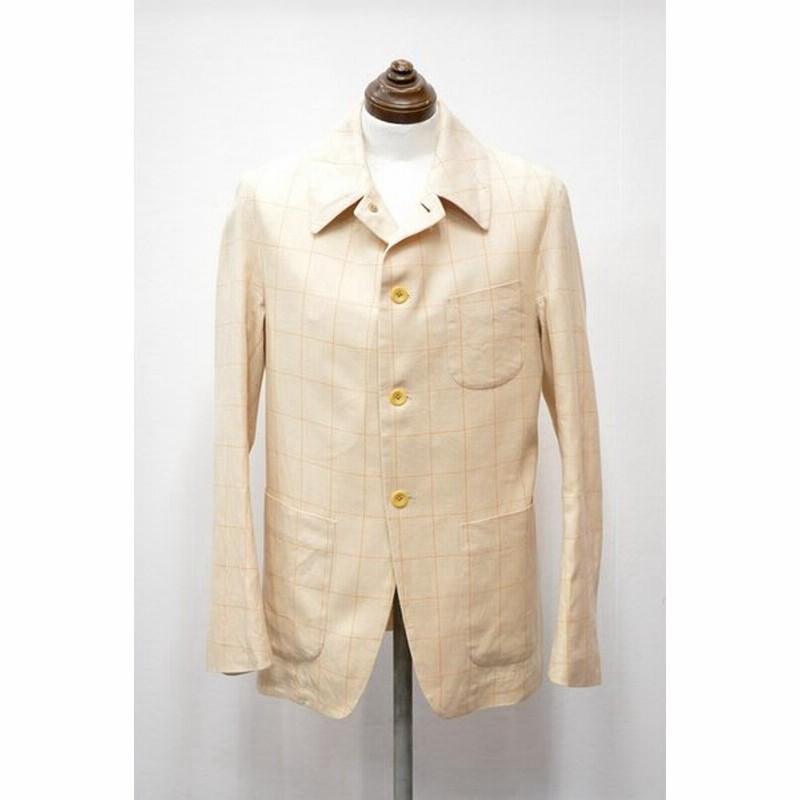 Scye Scye Basics メンズ 70 オフ Outlet ウィンドウペン ステンカラージャケット 103 Jk Us 通販 Lineポイント最大0 5 Get Lineショッピング