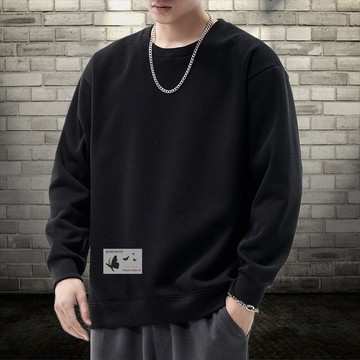M-8XL 情侶休閒長休閒衛衣 大呎碼大學t 情侶裝 班服 隊服 圓領薄款上衣 秋款男生圓領長袖 男生長t 男生衣服