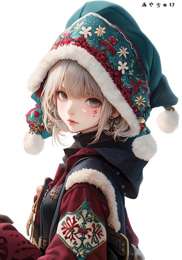 【11月新品】07-105-0069 人物貼紙 冬日女孩