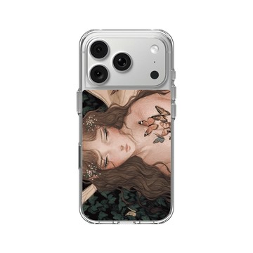 iPhone 18 Pro Clear Case（相機按鈕） 透明 - Janice Sung - 仙女寧芙