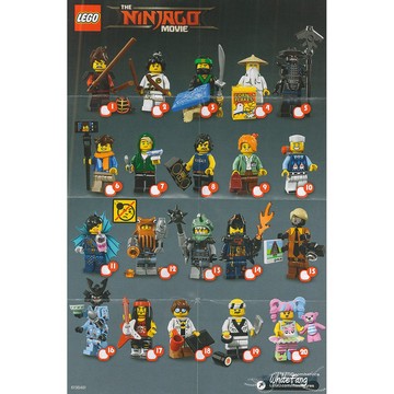 ||高雄 宅媽|樂高 積木||LEGO "71019 "忍者人偶(夾鏈袋裝)