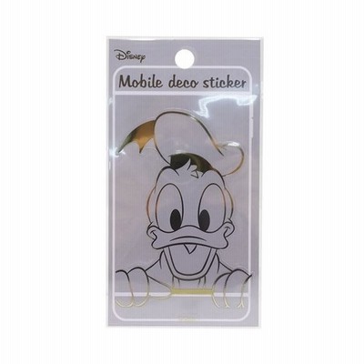 ドナルドダック モバイルデコステッカー 通販 Lineポイント最大get Lineショッピング