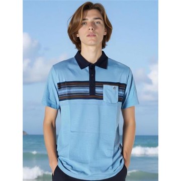 日系夏季透氣t恤男半袖衫針織水洗短袖男翻領衫速干大碼加肥T衫