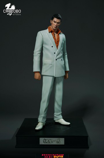 {台灣公司貨 可打統編}陸行鳥工作室 CHOCOBO 0代 桐生一馬 雙版本 1/6 GK雕像 手辦