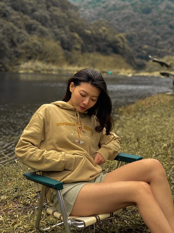 新上架 非洲大草原 長頸鹿 保暖帽T