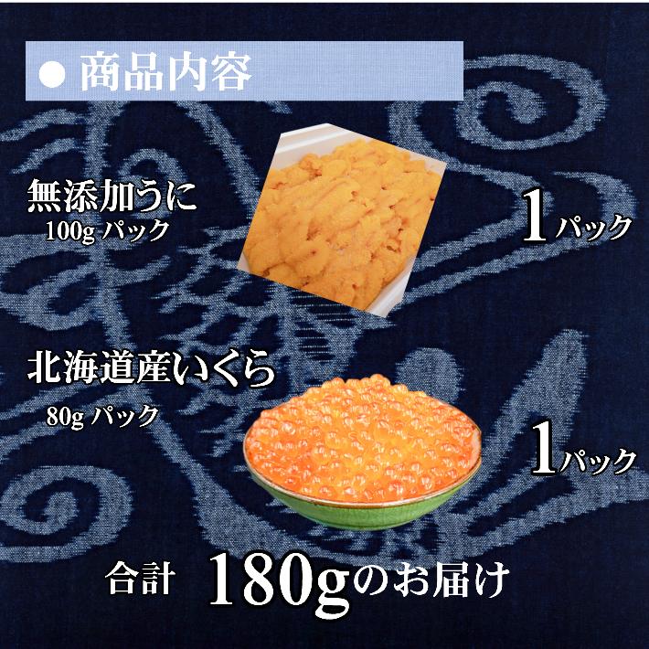 ＼対象商品2個購入で500円引／うに いくら 丼 梅 セット 1パックずつ 送料無料 無添加ウニ 北海道産 いくら醤油漬け 絶品 海鮮丼 うにいくら