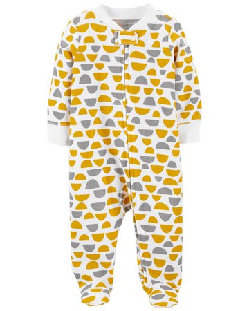 Baby 2-Way Zip Cotton Sleep & Play