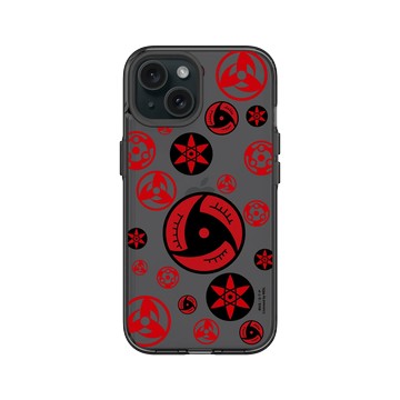 iPhone 15 Clear 酷墨灰 - 火影忍者 Naruto - 血繼限界-寫輪眼