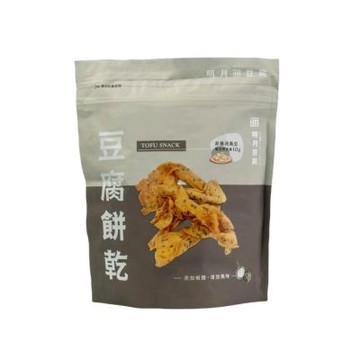 【明月豆腐餅】椒鹽豆腐餅(150g/包)(五辛素)任選6包用 豆香十足 唰嘴 板豆腐