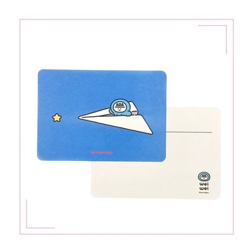 紙飛機明信片