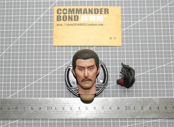 兵家邦 1/6 COOMODEL SE043/044  日本戰國 武士 上杉謙信 頭雕