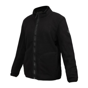 firestar 女雙面穿毛絨立領外套-立領外套 保暖 雙面穿 黑