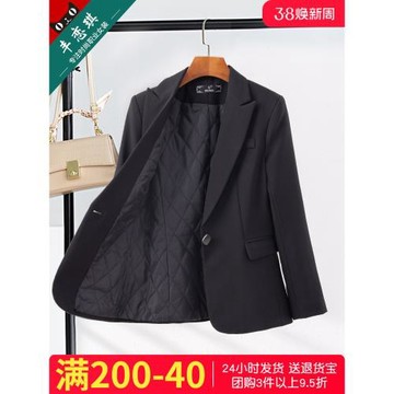 高級感西裝外套女韓版春秋新款氣質小個子西服上衣女神范職業套裝