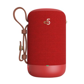 【Gmate】攜帶式立體聲藍牙音箱/喇叭SUB11(可串聯左右聲道)紅色