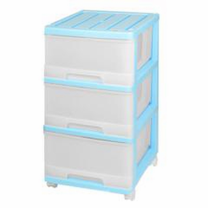 収納ケース 深型 3段 引き出し カラフルカラー キャスター付き プラスチック製 ブルー 収納ボックス 衣装ケース 衣類収納 子供部屋 クローゼット 収納 チェスト プラスチック 押入れ 収納 ケース 引出し 押入れ収納 衣類 三段 通販 Lineポイント最大1 0 Get Line