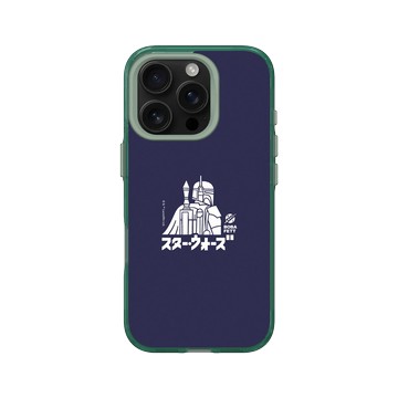 iPhone 16 Pro Clear 憂墨綠 - 迪士尼-星際大戰 Star Wars - 波巴費特-日文字系列