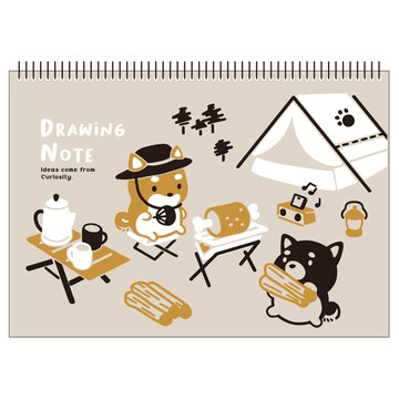 A4上翻活頁素描本-汪旅日記