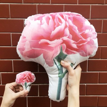 康乃馨抱枕&鑰匙圈 送媽媽送老婆剛剛好   母親節禮物/捧花