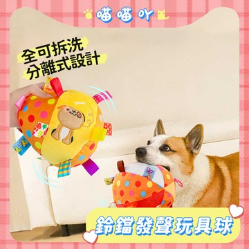 玩具球 寵物玩具球 耐咬玩具 寵物發聲玩具 解悶玩具 磨牙 寵物互動玩具 耐咬磨牙 互動鈴鐺球 耐咬結繩狗玩具 發聲玩具