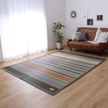 【質感居家】藺草地毯Ralph 青森絲柏精油 抗菌除臭 職人編織工藝