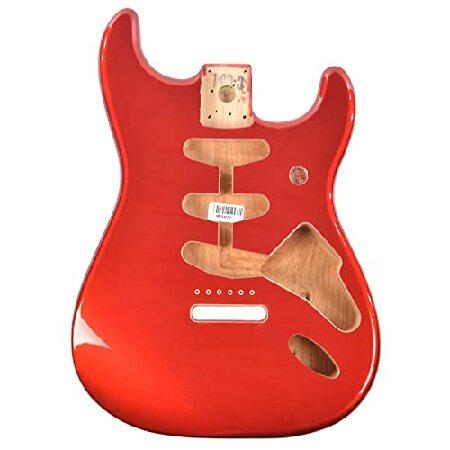 Fender Alder Stratocaster Body ヴィンテージブリッジルーティング キャンディアップル