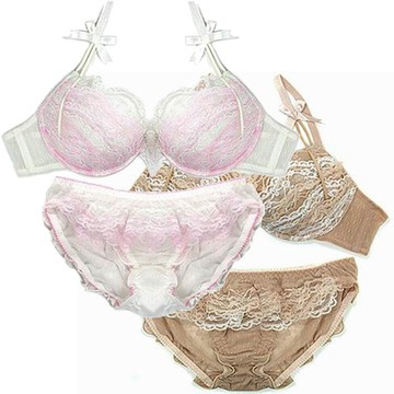 【Decoy】草莓焦糖棉花糖蕾絲內衣組 尺寸可選