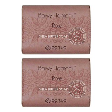 歐洲Barwa Rose 玫瑰乳油木果香氛皂  190g  2個