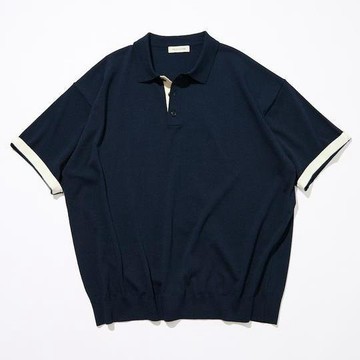 FREAK'S STORE Relax Fit 寬鬆版 清涼觸感 拼色 針織POLO衫