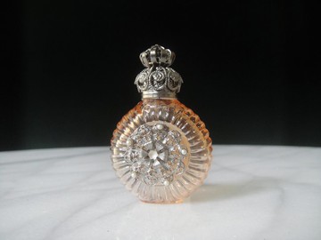 【老時光 OLD-TIME】早期捷克精緻手工製作隨身香水瓶#46