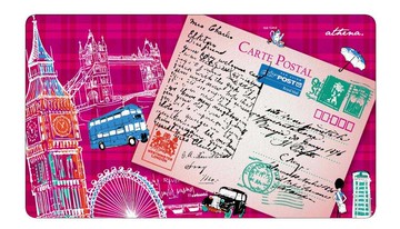 3in1異想世界滑鼠墊-15008旅人之念   合1用途: 滑鼠墊 + 螢幕擦拭布 + 鍵盤防塵墊