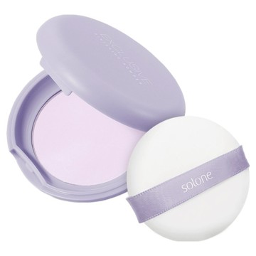 Solone 台灣公司貨 訂製隨身蜜粉餅 5g  1個  煥紫色