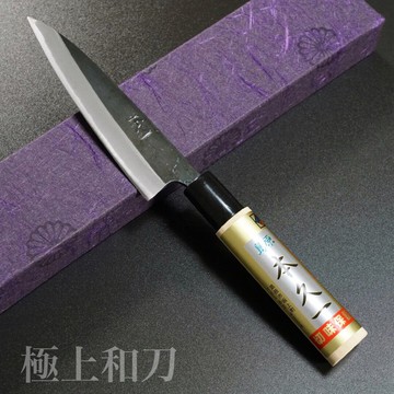 本久一 前田鍛冶工房 小刀 小刀 水果刀 果雕刀  果雕刀   樸木柄 黑打白紙二號 120mm 150mm會銹【極上和刀】【日本高品質菜刀】【APP滿額下單10%點數(單一帳號最高5000點)】1/31止