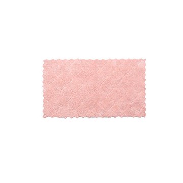 吸水加厚毛雙色鋸齒邊毛巾 擦手巾 抹布 【BlueCat】【JG0821】