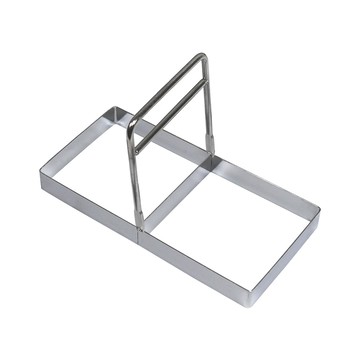 Delki 上提把雙格方形煎蛋模  手柄12.5 x 寬10 x 長20 x 框架高度 2cm  1個