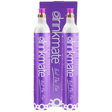 金德恩 二瓶組 氣泡水機專用 食品級二氧化碳鋁瓶 425g/瓶