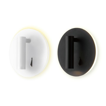 舞光 圓虹床頭壁燈 8W LED 床頭燈 壁燈 黑殼 白殼 閱讀燈 床頭燈 LED-26011 (A Light)