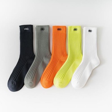 馬丁靴襪子男長襪日系粗線冬季長筒潮牌白中筒高筒加厚余文樂百搭