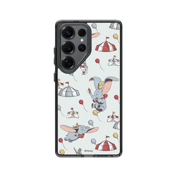 Galaxy S25 Ultra Clear 酷墨灰 - 迪士尼-經典系列 Disney Classics - 小飛象 - 可愛元素