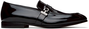 Ferragamo 黑色 Gancini Ornament 乐福鞋