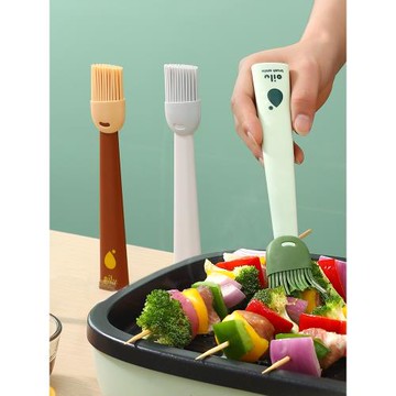 油刷子廚房烙餅家用耐高溫硅膠油刷子食品級刷醬烘焙刷燒烤刷油刷