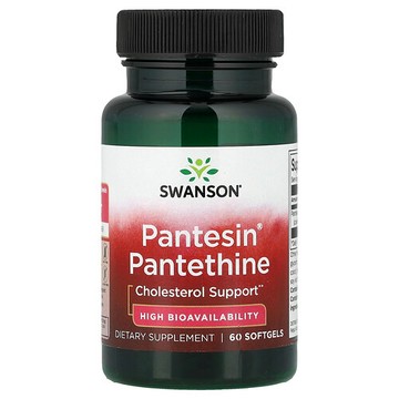 Swanson Vitamins, Pantesin® 泛硫乙胺，60 粒軟膠囊（每粒軟膠囊 300 毫克）