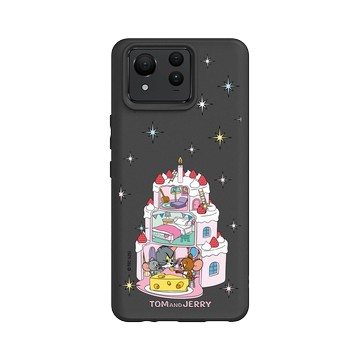 Zenfone 11 Ultra SolidSuit 黑 - 湯姆貓與傑利鼠 Tom and Jerry - 生日快樂!