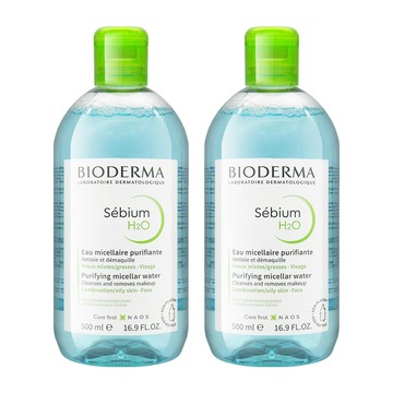 【BIODERMA】平衡控油潔膚液 500ml #新包裝 (單入/二入)