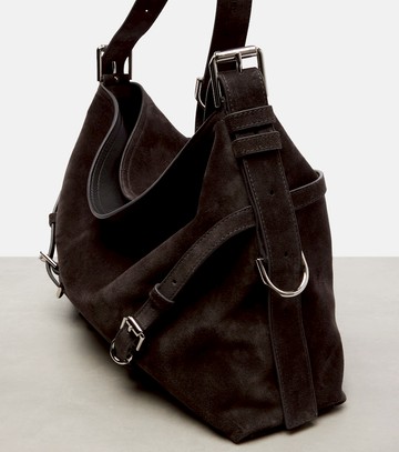 Givenchy Voyou Medium suede shoulder bag