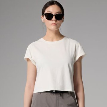 Natuos 女款 防曬寬鬆短版上衣 | NS23WC503